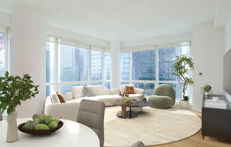 Living Room with Hard Surface Flooring