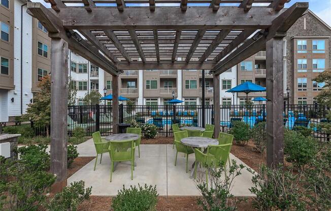 Outdoor Berewick Pointe Gazebo in Charlotte, NC Apartments