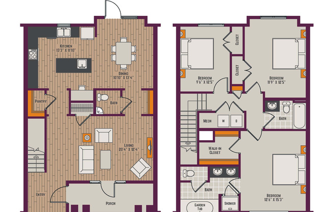 3 beds, 2 baths, 1,709 sqft, $3,626