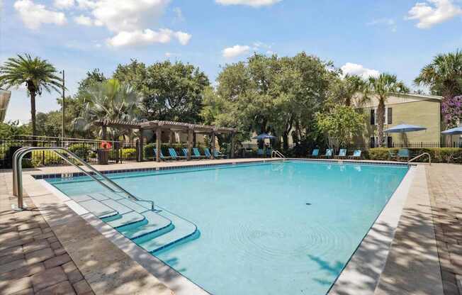 Outdoor Pool with Sundeck