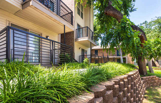 Apartment building exterior