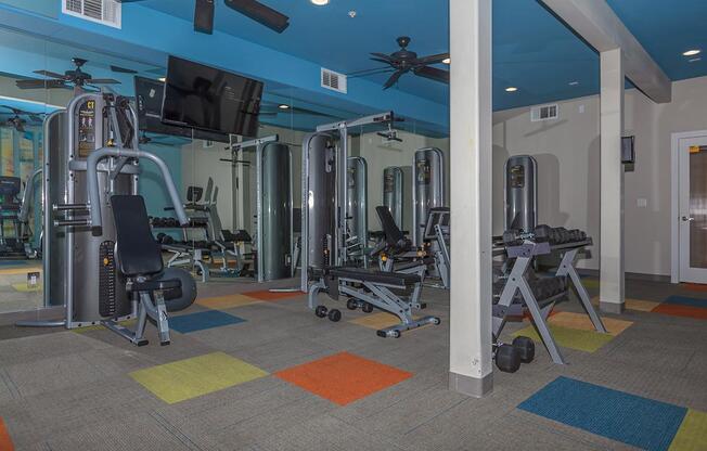 24-HOUR STATE-OF-THE-ART FITNESS CENTER AT ECHELON AT CENTENNIAL HILLS IN LAS VEGAS