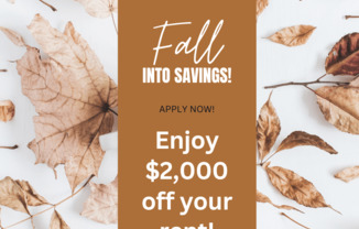 A promotional image for a fall savings offer from Metro 710.