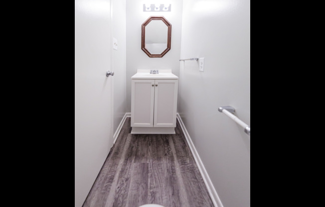 Half Bath Vanity | Apartment Homes For Rent in Jacksonville, NC | Brynn Marr Village