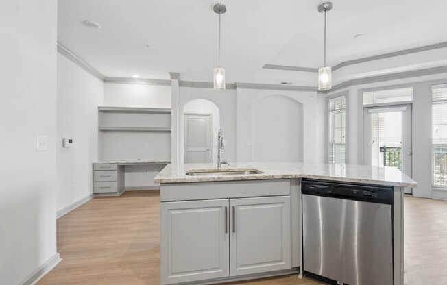 Kitchen with Stainless Steel Appliances