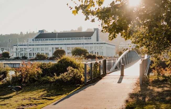 South Lake Union Views and Walking Trail at Dexter Lake Union, Seattle