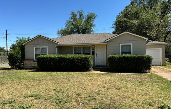 PRICE REDUCTION!!  New Renovations. 3 bedroom , 2 bath