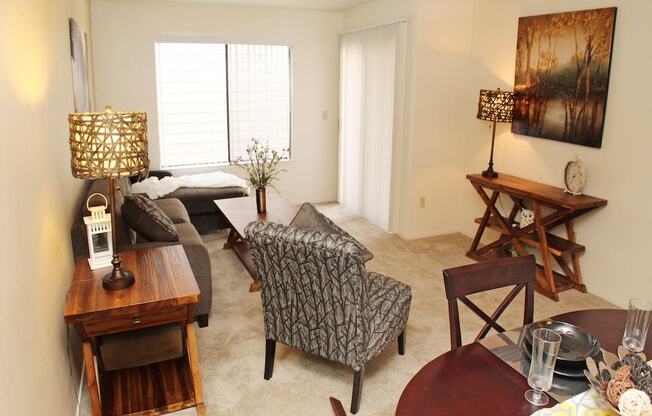 California Place Classic View of Living Room