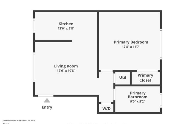 1 bed, 1 bath, 750 sqft, $1,099, Unit 7