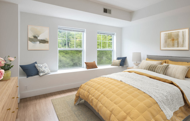 Bedroom with Hard Surface Flooring