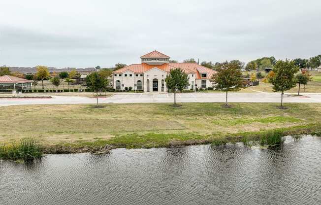 resident clubhouse at Villages 3Eighty luxury apartments