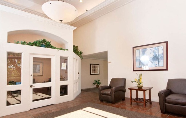 Lobby at Rose Apartments, California, 90034