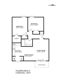 2 beds, 1 bath, 825 sqft, $1,279