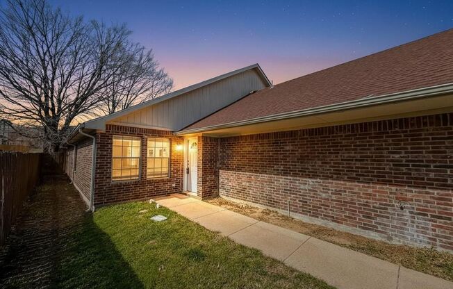 3130 Cherry Ln - Pet Friendly Home for Rent in Fort Worth TX with Fenced Backyard and Two Garages
