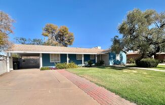 Charming 4 Bd 2 Ba + Den Home in Midtown Phoenix