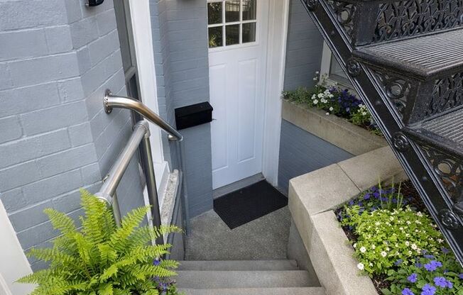 Modern Basement Unti 1 Bedroom/1 Bath, Recently renovated, new stainless steel appliances, flooring, bathroom, and lighting. Shaw Neighborhood.