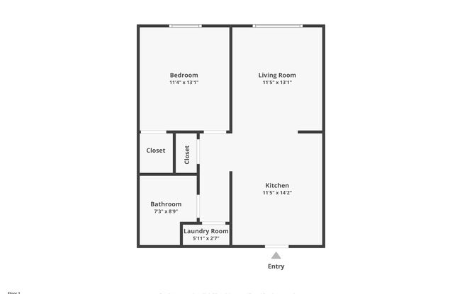 1 bed, 1 bath, 653 sqft, $1,450, Unit 210