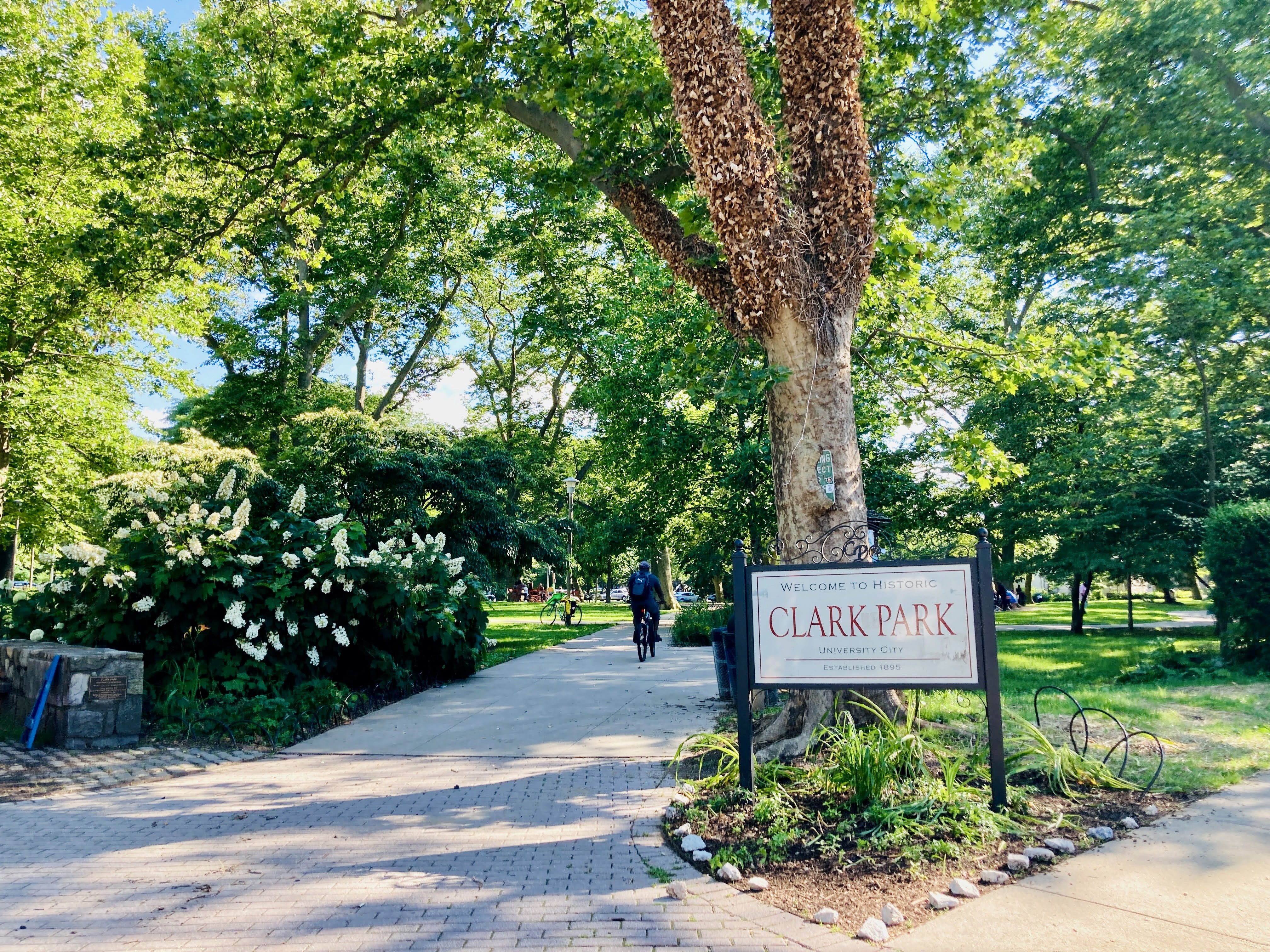 Clark Park in University City, PA