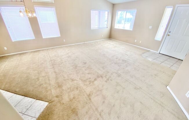 Comfortable single-story 3BD/2BA home with pool & spa in a guard-gated community