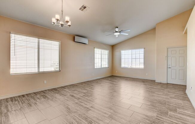 Stunning Modern 3 Bedroom Oasis w/ Vaulted Ceilings, Large Pet Friendly Backyard & NO HOA!