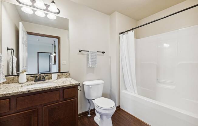 Bathroom with Modern Finishes