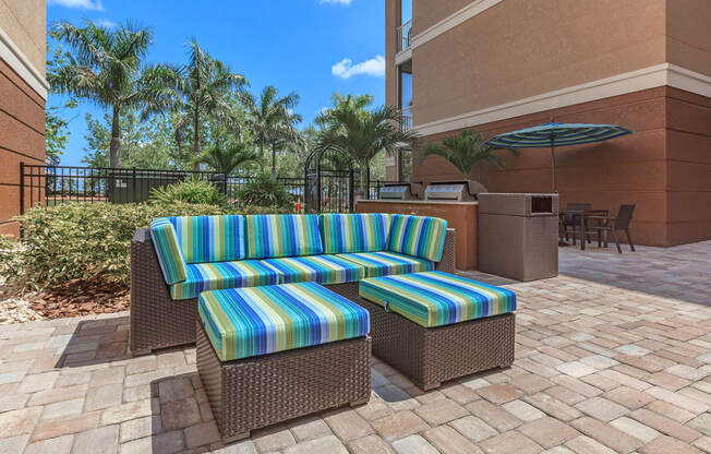 Outdoor Lounge at Riversong Apartments in Bradenton, FL