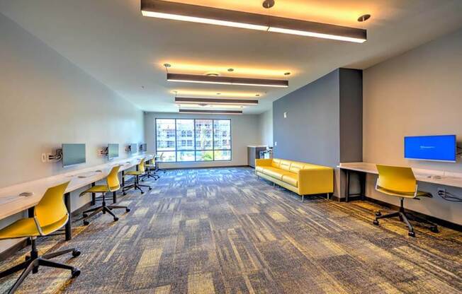 primary goal was to create a world class office that would differentiate them from their competitors in the  at Fusion, Jacksonville, Florida