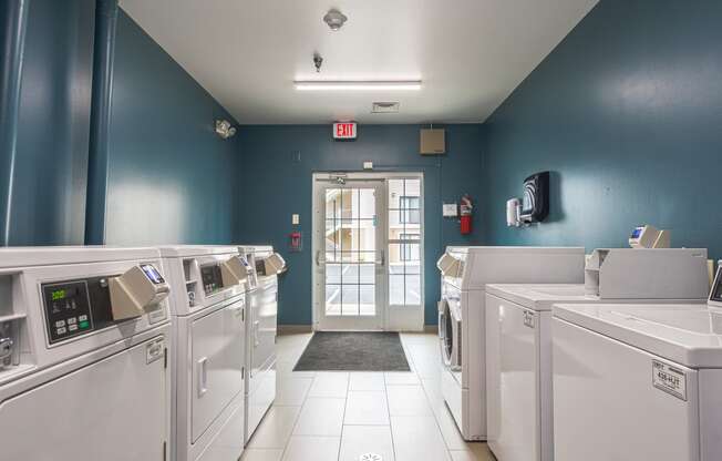 laundry room at the callaway house austin