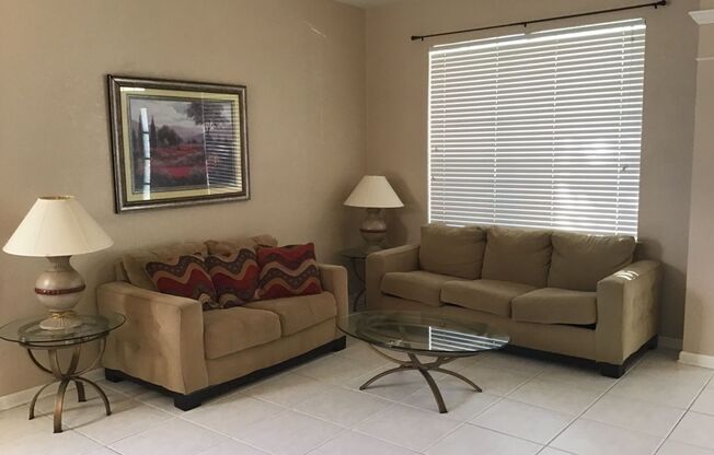 Furnished 6 bedroom, 4 bathroom house, pool home in beautiful, gated/guarded Windsor Hills