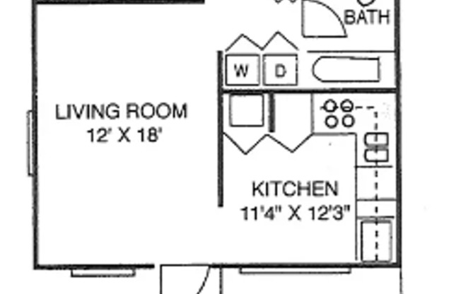 2 beds, 1 bath, 816 sqft, $1,700, Unit 1496-E1(R)