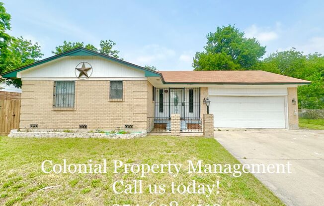 3Bed/2Bath In Killeen TX