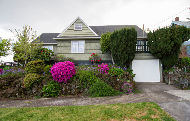 Rose City Park English Tudor with Stunning Finishes, Bonus Spaces, and More!