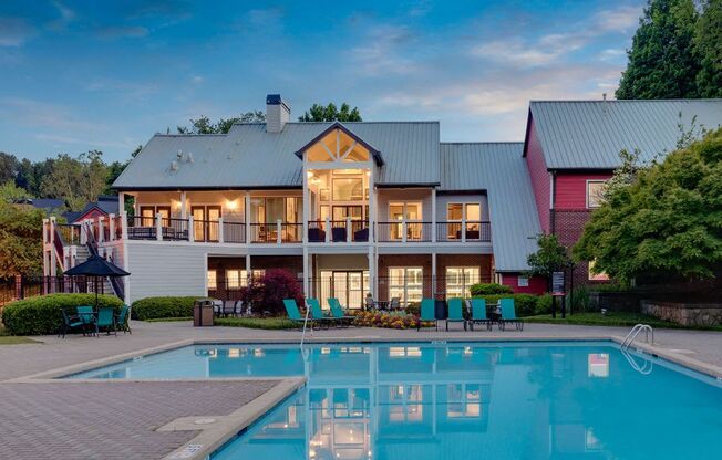 Pool area at Elme Druid Hills, Georgia, 30329