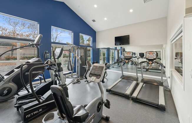 fitness center at Russellville Commons