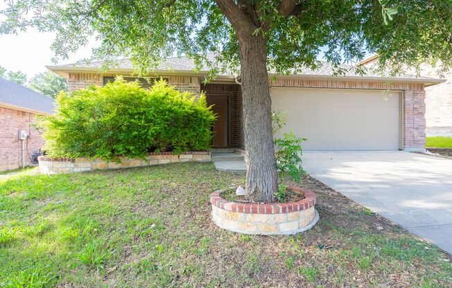 Great curb appeal from the mature shade tree & manicured front yard with lush landscaping. Located in the much desired and amenities filled Creekside at Preston neighborhood in Frisco.