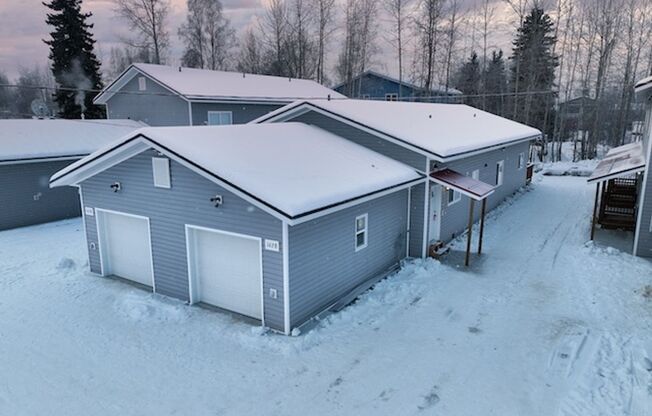 New Construction - 2 bedroom with office 1 bath side by side Duplex  in Town