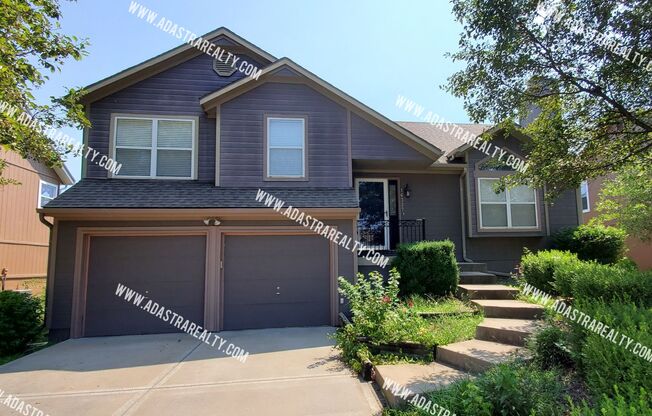 Beautiful 4 Bedroom/3 Bath Home in South Olathe- Available in APRIL!!!