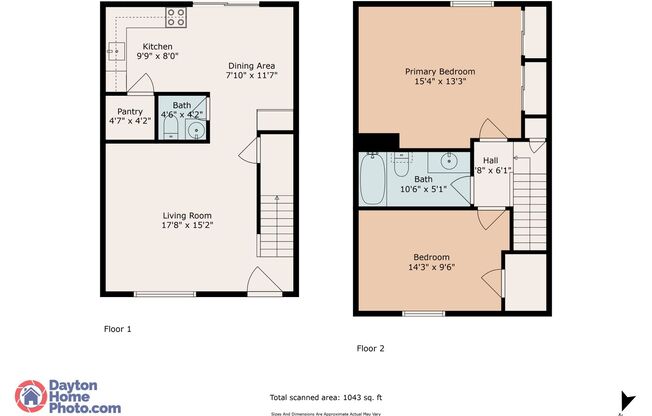 2 beds, 1.5 baths, 1,000 sqft, $1,125, Unit The Legends - 933-945