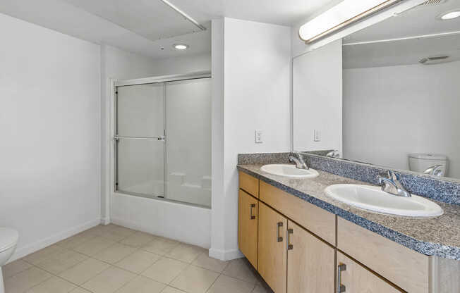 Bathroom with Double Vanity