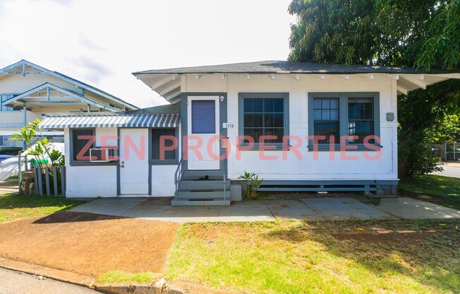 a 1 bdrm, 1 bath home with 1 parking for rent in the Kapahulu Ave