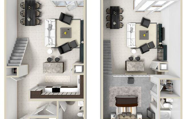 1 bed, 1.5 baths, 965 sqft, $3,300, Unit 1616 - 210