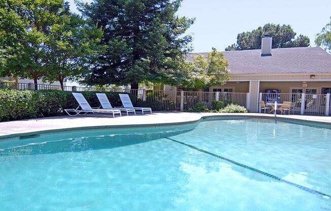 This is the pool at Lake Ridge
