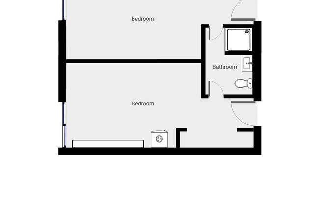 Studio, 1 bath, 200 sqft, $925, Unit 102-303