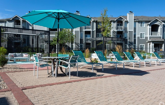 Resort-Style Pool and Lounges