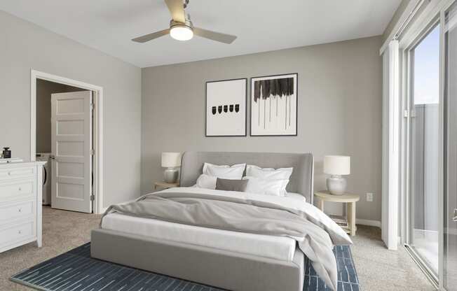 Nuvelo at Parkside Apartments in Apple Valley, MN Bedroom