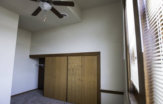 Bedroom with Closet