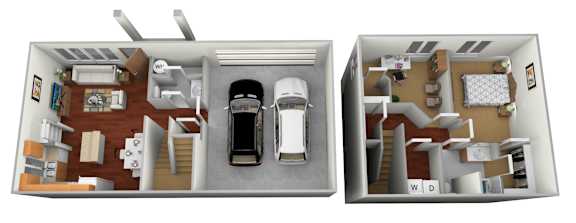 1 bed, 1.5 baths, 1,190 sqft, $1,920