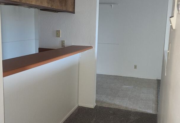 This unit is freshly painted with new carpet throughout. It is a 1 bedroom, 1 bath, 677 sq ft, large private balcony, inside a secure building.