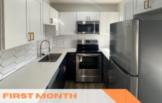 READY TO VIEW NOW!-FIRST MONTH'S RENT FREE-Total Modern Renovated 1bed/1bath in Downtown Phoenix