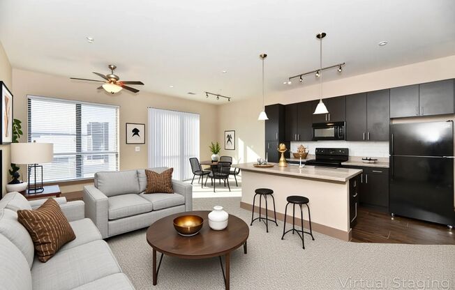 1 bed, 1 bath, 890 sqft, $1,399, Unit 881-405